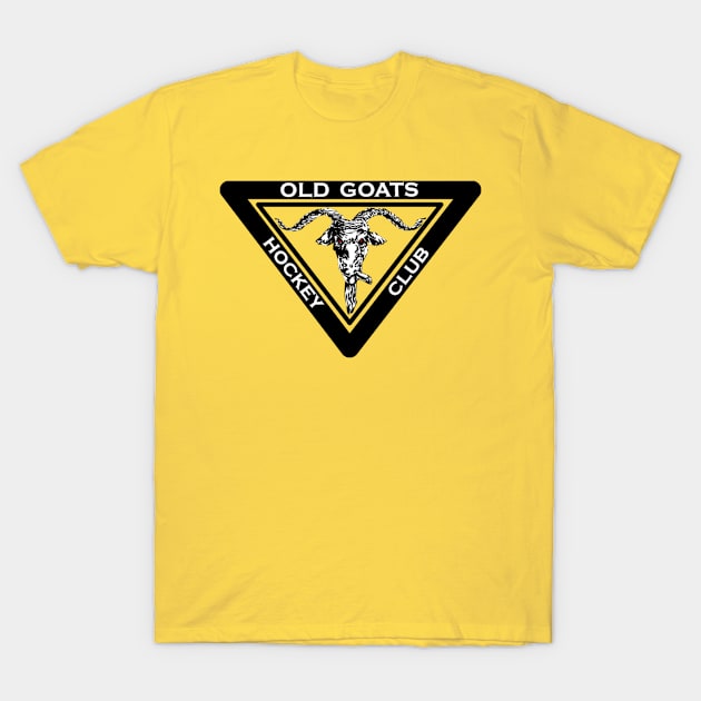 Old Goats Hockey Club T-Shirt by unhuman